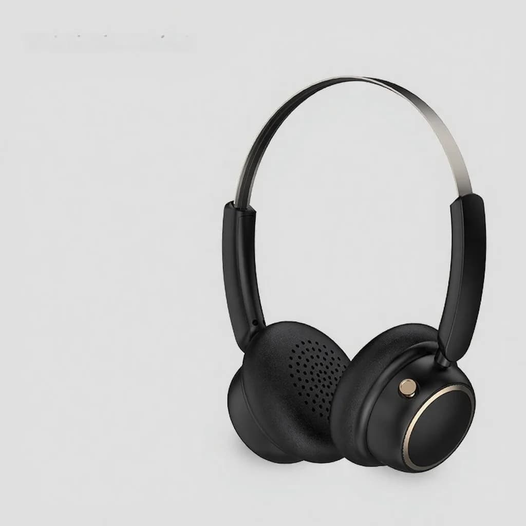 Retro Wireless Bluetooth Headphones with Metal Headband and Long Battery Life