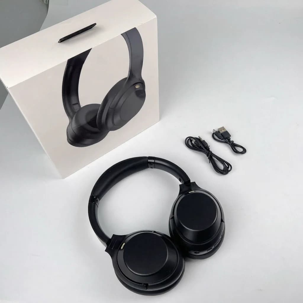 Wireless Over-Ear Headphones with Active Noise Cancelling and Type-C