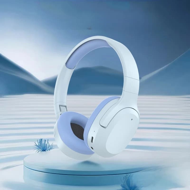 Over-Ear Bluetooth Headphones with Bass, AUX and TF Card Support