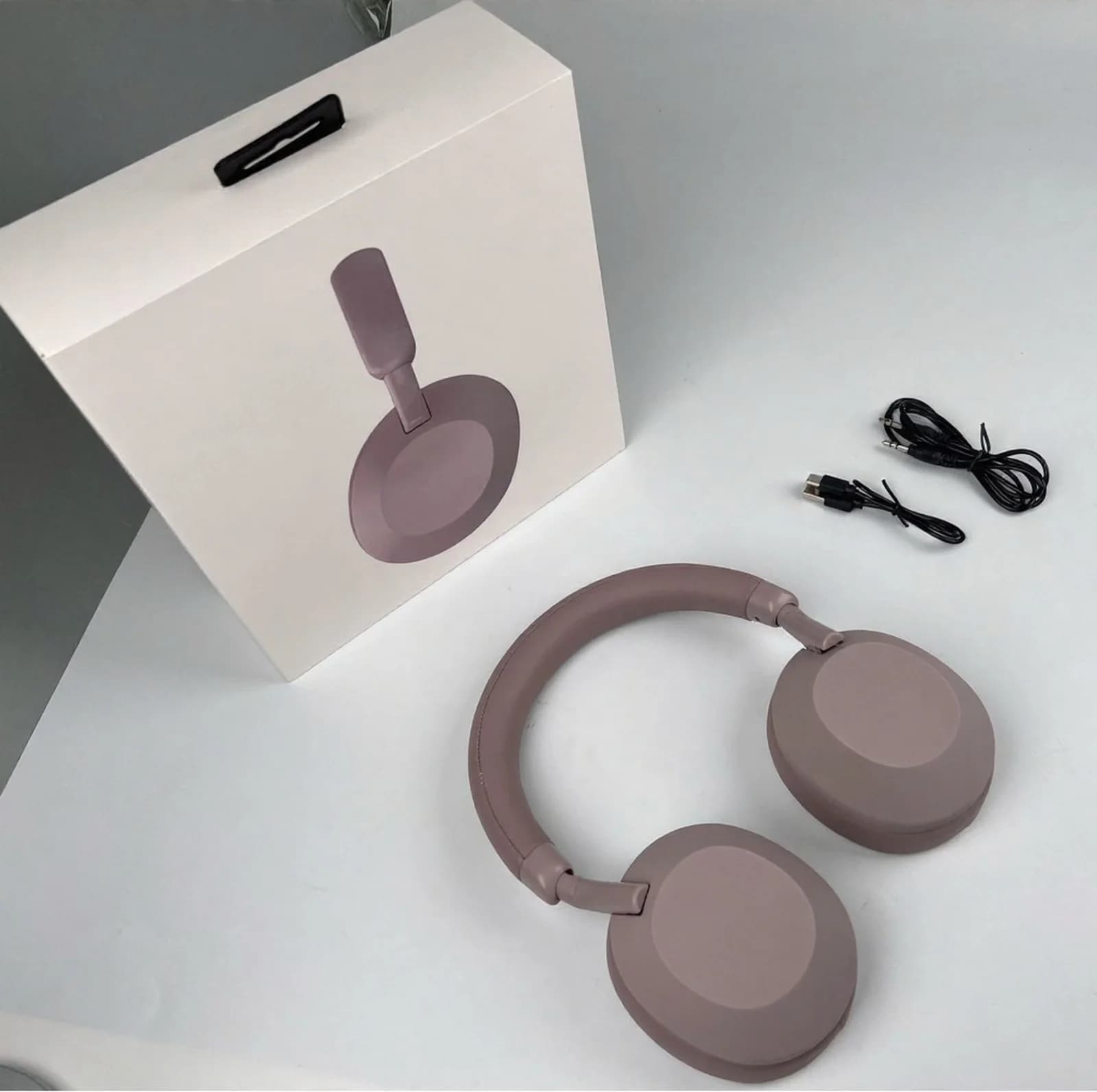 Active Noise Cancelling Wireless Bluetooth Headphones Over Ear Stereo