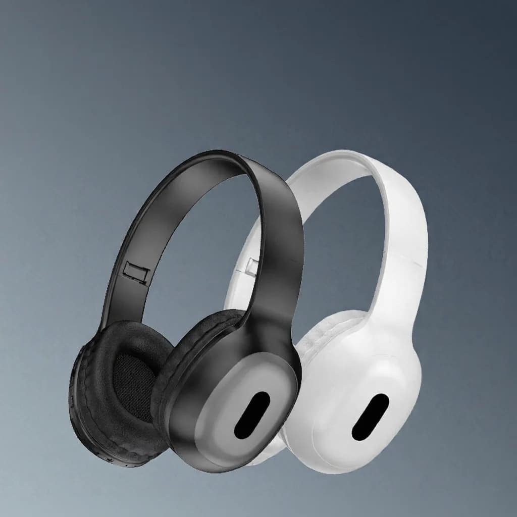 Over-Ear Bluetooth Headphones with TF Card Slot and AUX Input