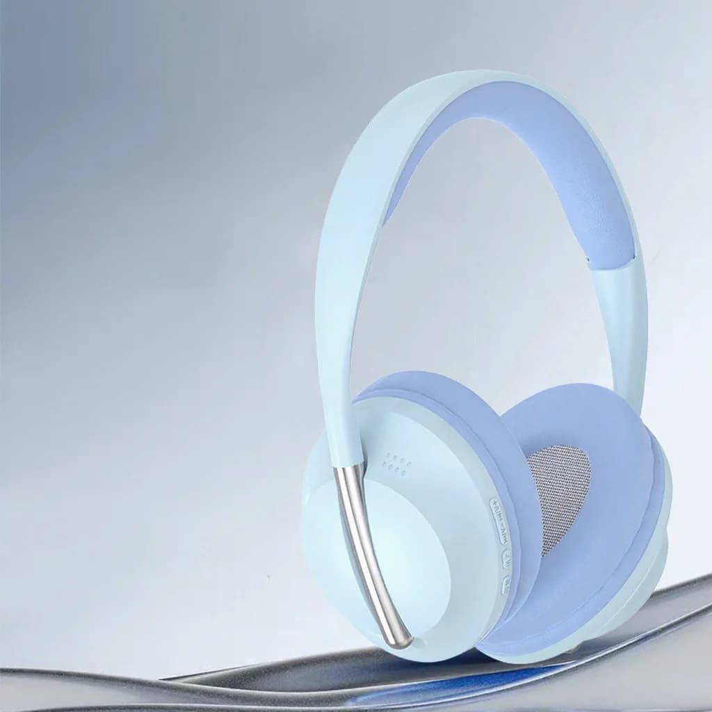 Over-Ear Wireless Headphones with FM Radio and TF Card Slot