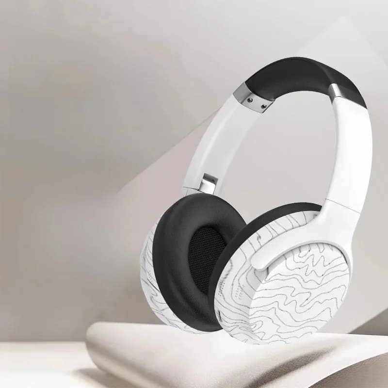 Wireless Bluetooth Over-Ear Headphones with Multi-EQ and Long Battery Life