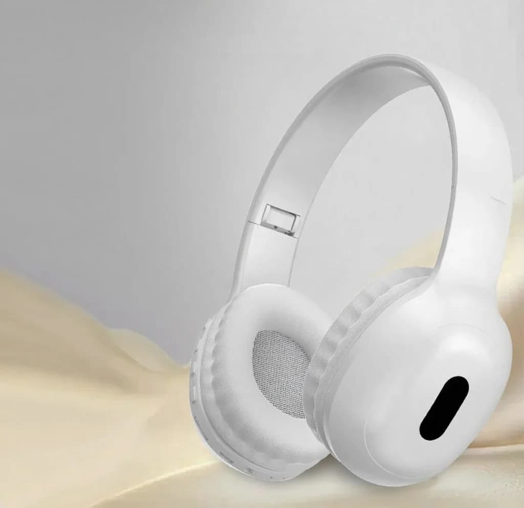 Over-Ear Bluetooth Headphones with TF Card Slot and AUX Input