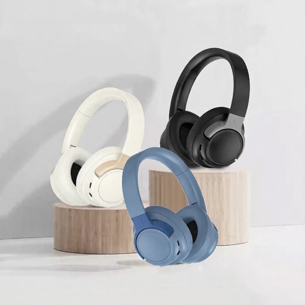 Active Noise Cancelling Over-Ear Bluetooth Headphones Wireless