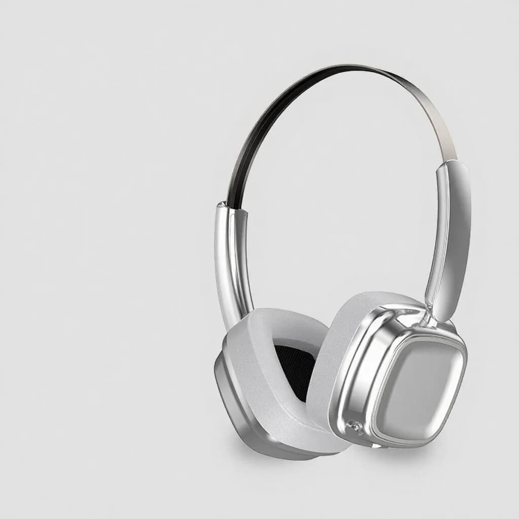 Retro Over-Ear Wireless Headphones Bluetooth 5.4 Stereo Bass