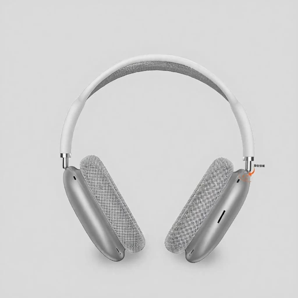 Bluetooth 5.4 Over-Ear Headphones with Rotary Knob and FM Radio