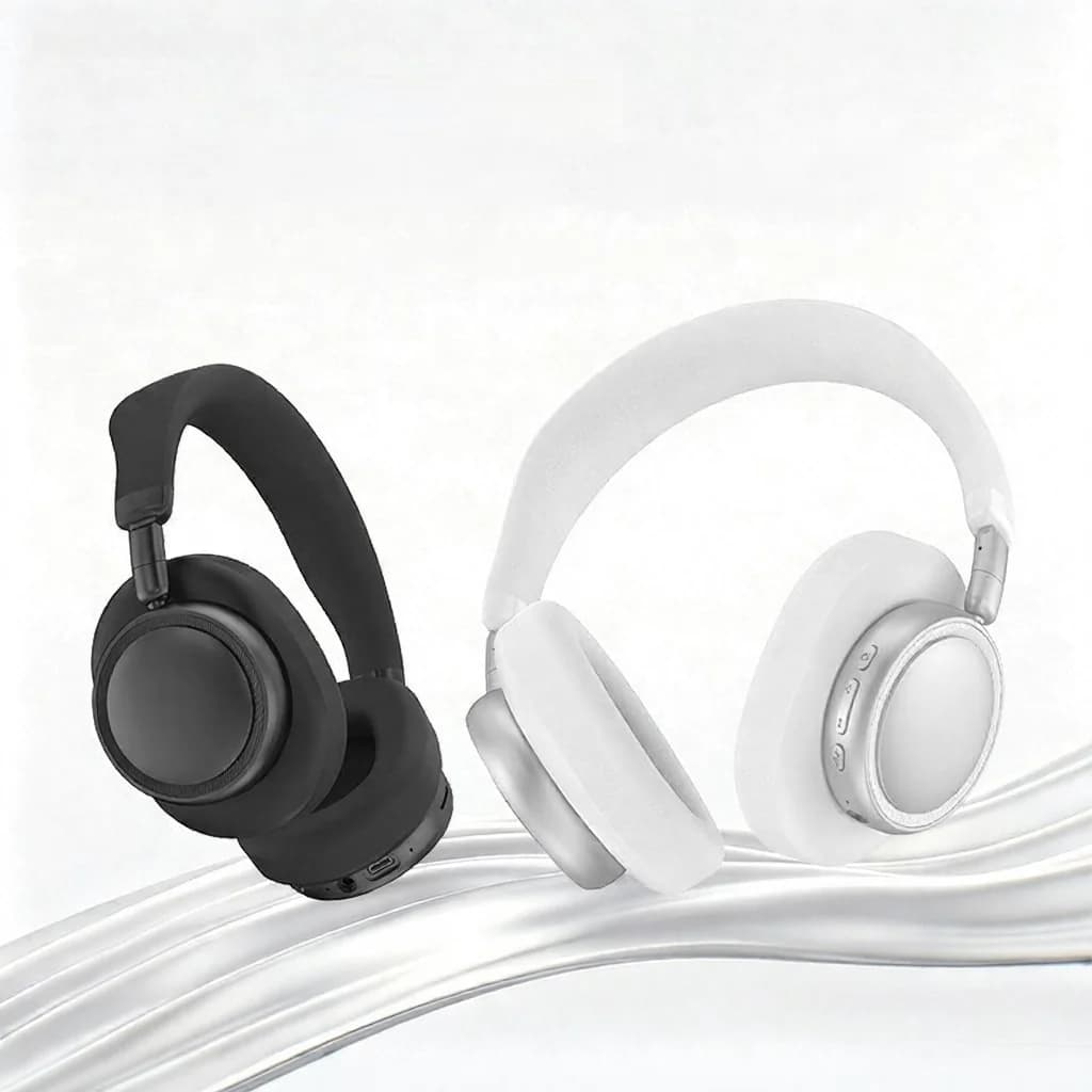 Wireless Over-Ear Headphones with ANC, Foldable Design, 30H Battery