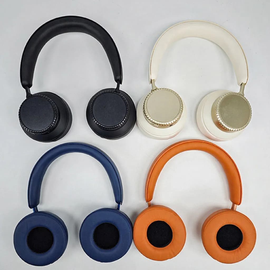 Active Noise Cancelling Bluetooth Headphones Wireless Over-Ear with Case