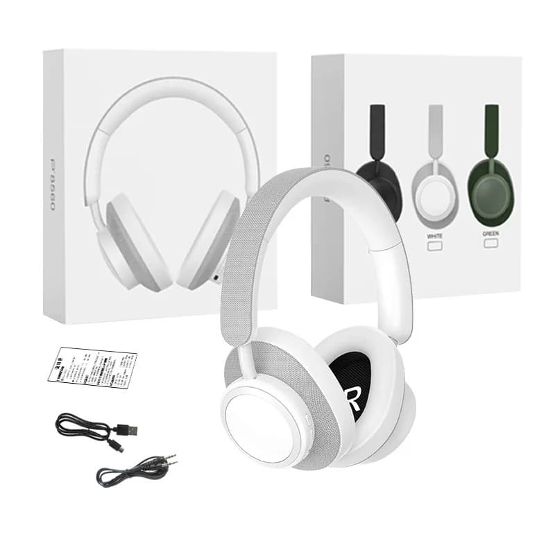 Wireless Over-Ear Headphones with Deep Bass and Long Battery Life