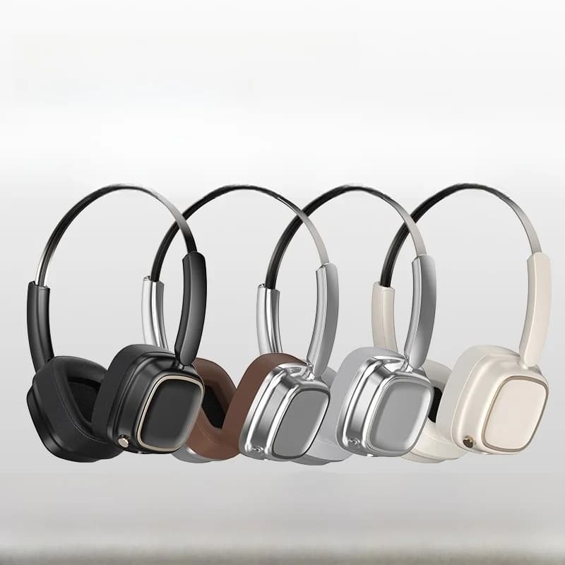 Retro Over-Ear Bluetooth Headphones Wireless 5.4 Stereo Music Call