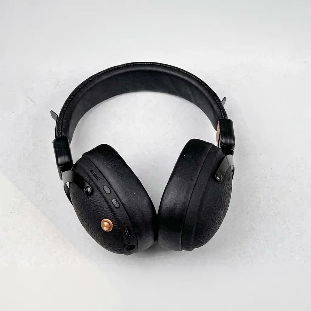 Retro Wireless Over-Ear Headphones with Bluetooth 5.4 and Long Battery Life