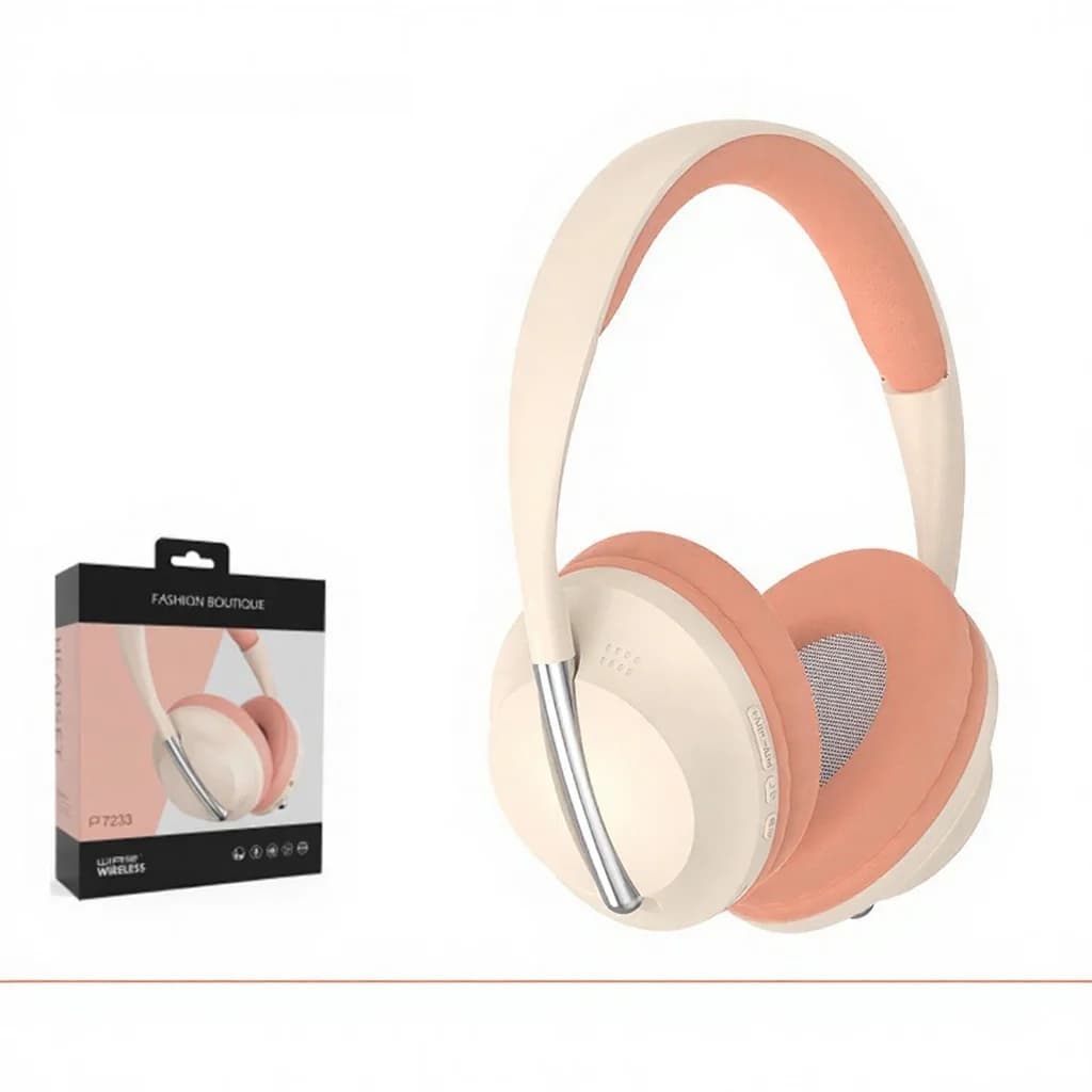 Over-Ear Wireless Headphones with TF Card Slot and AUX Input