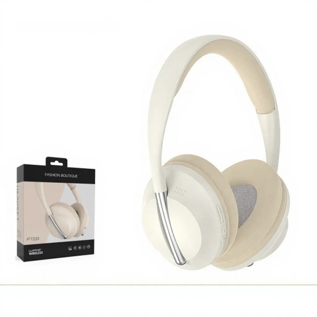 Over-Ear Wireless Headphones with TF Card Slot and AUX Input