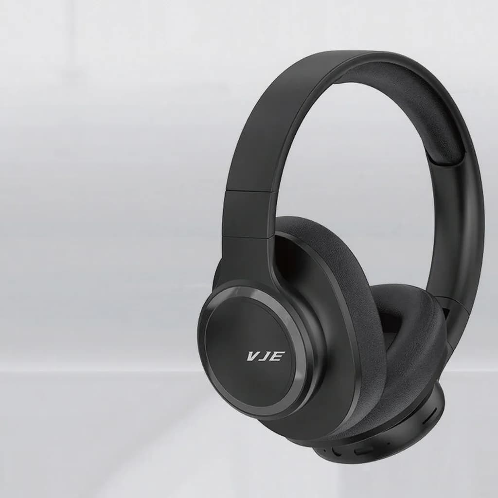 Wireless Over-Ear Headphones with Long Battery Life and Bluetooth 5.4