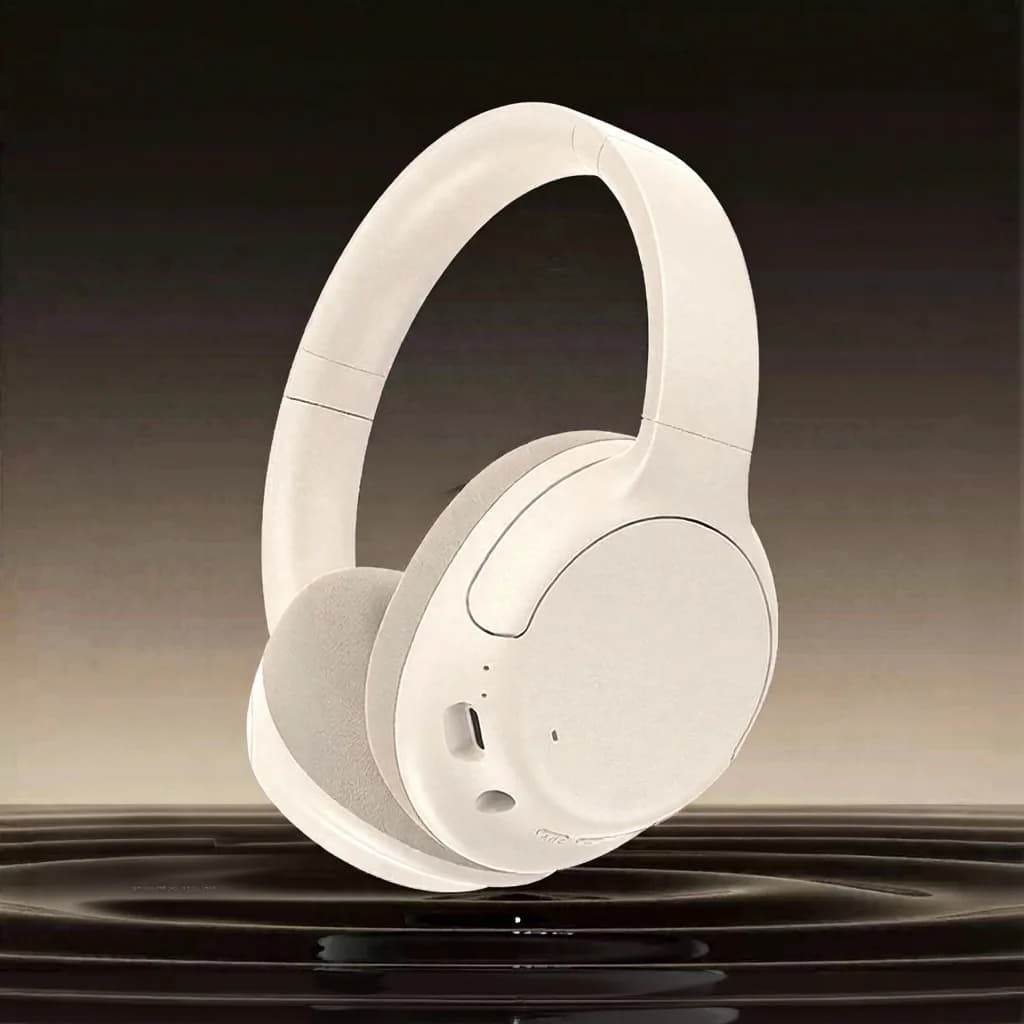 Active Noise Cancelling Wireless Bluetooth Headphones Over Ear Long Battery Life