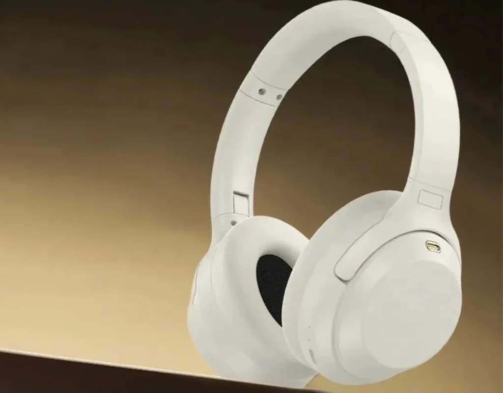 Wireless Over-Ear Headphones with Active Noise Cancelling and Type-C