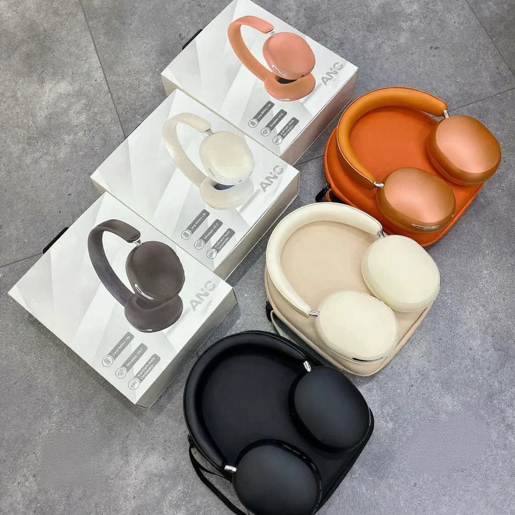 Over-Ear Wireless Headphones with ANC, Type-C Charging