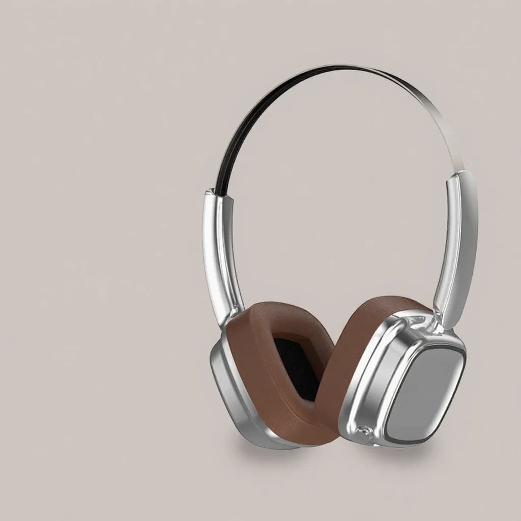 Retro Over-Ear Wireless Headphones Bluetooth 5.4 Stereo Bass