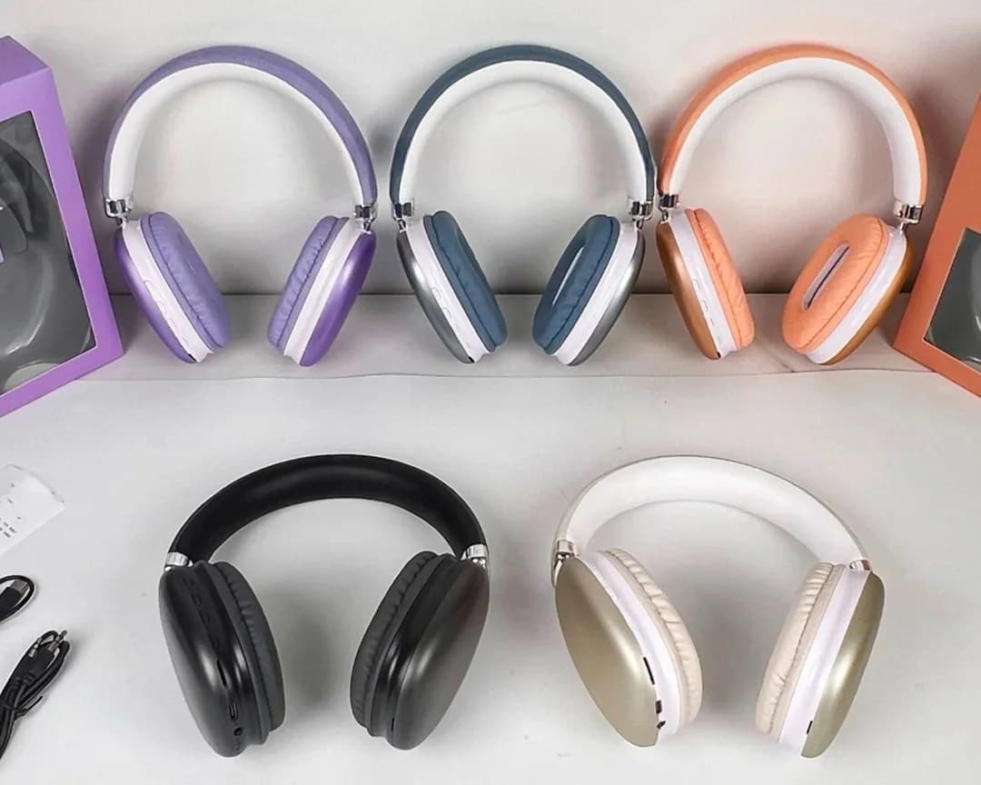 Wireless Over-Ear Headphones with Bluetooth 5.4 and Long Battery Life