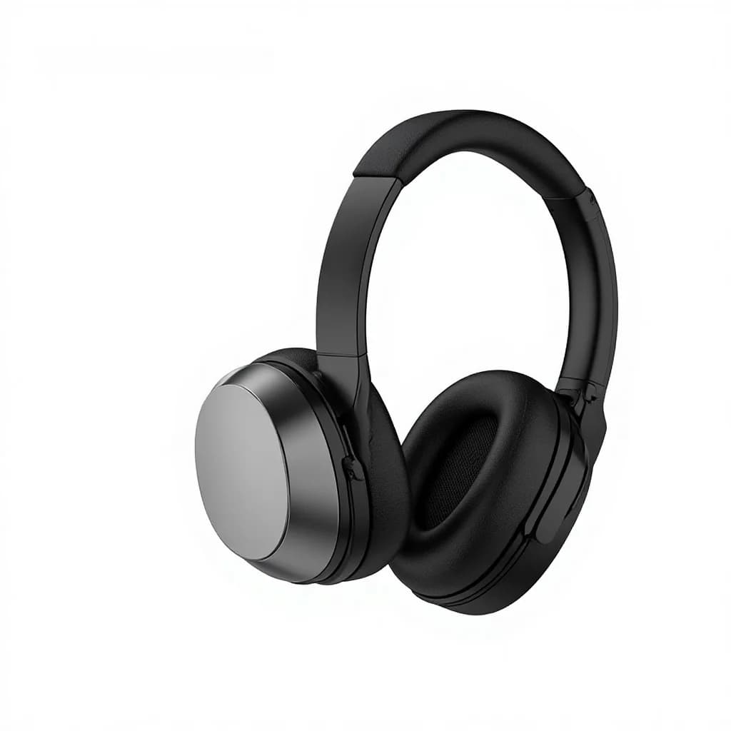 Wireless Over-Ear Bluetooth Headphones with Three EQ Modes and Mic