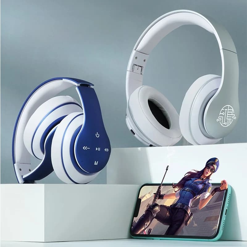 Over-Ear Wireless Bluetooth Headphones with Long Battery Life