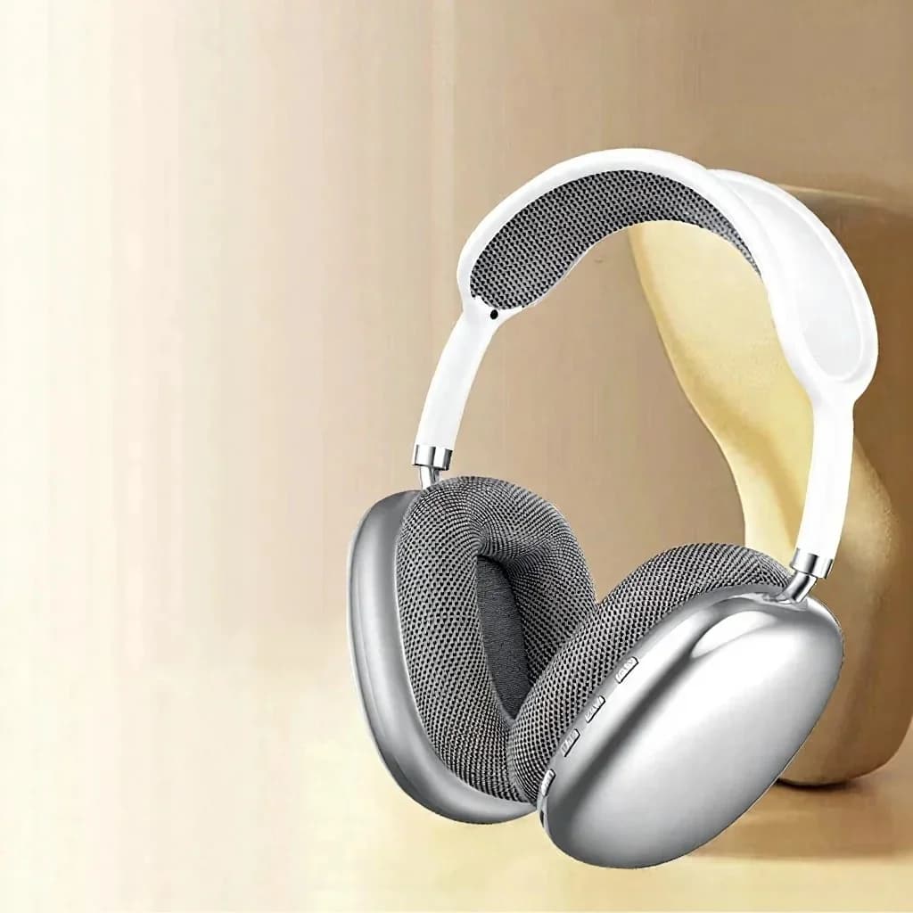 Wireless Over-Ear Headphones with FM Radio and TF Card Slot