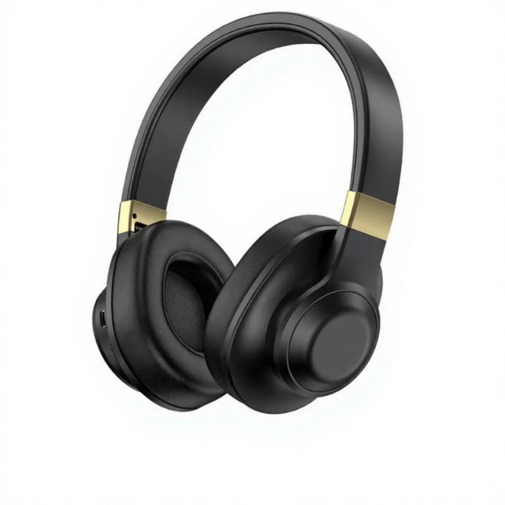 Over-Ear Wireless Bluetooth Headphones with Deep Bass and Long Battery Life