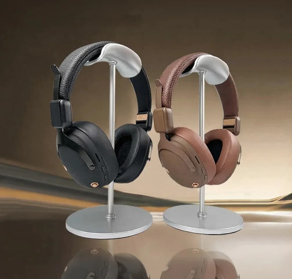 Retro Wireless Over-Ear Headphones with Bluetooth 5.4 and Long Battery Life