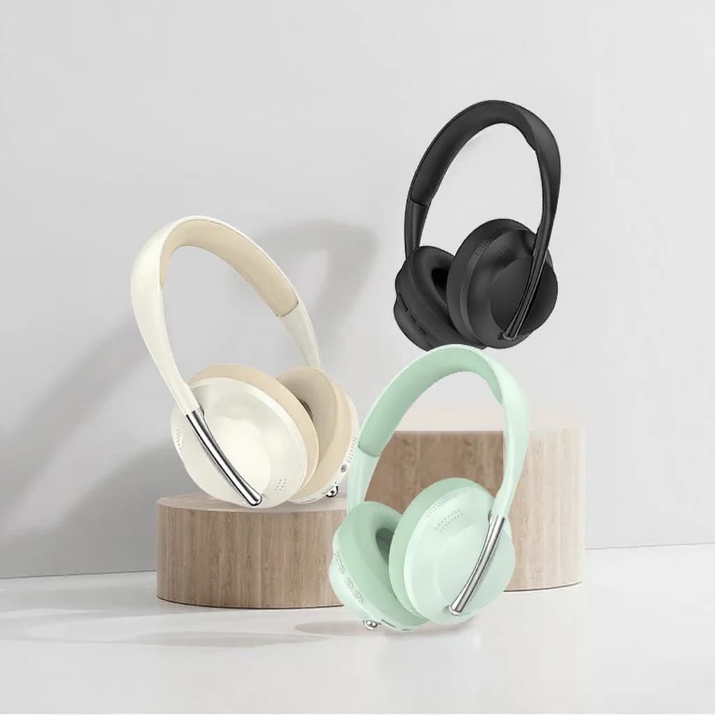 Over-Ear Wireless Headphones with FM Radio and TF Card Slot