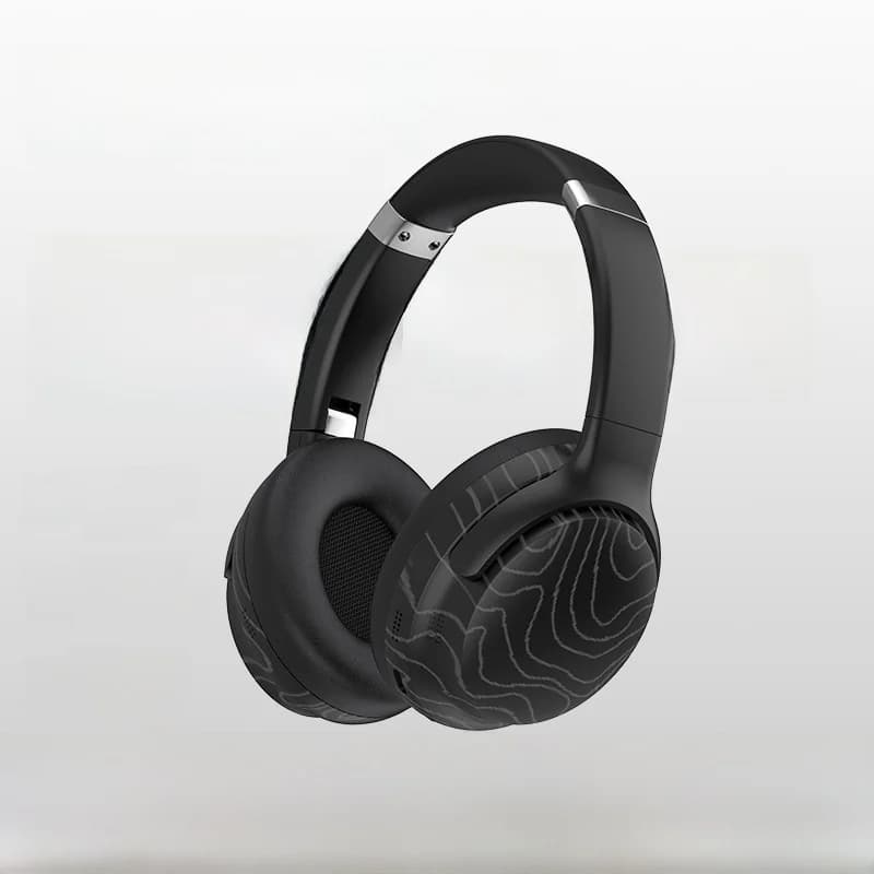 Wireless Over-Ear Bluetooth Headphones with FM Radio and Noise Reduction