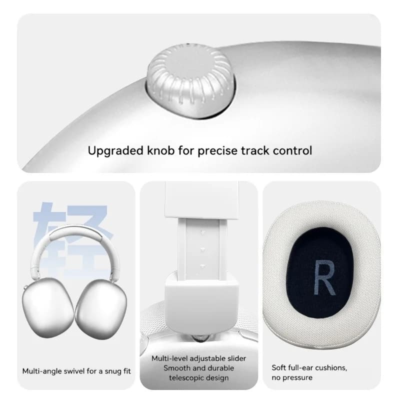 Wireless Bluetooth Over-Ear Headphones with Long Battery Life