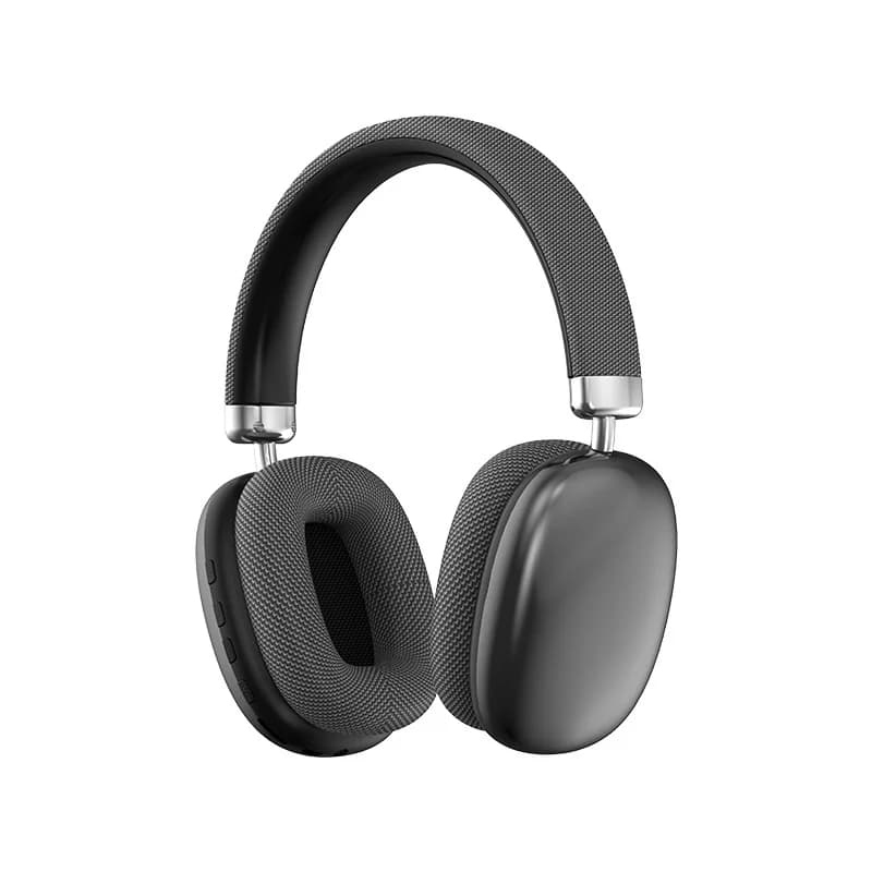 Wireless Over-Ear Headphones with FM Radio and TF Card Slot
