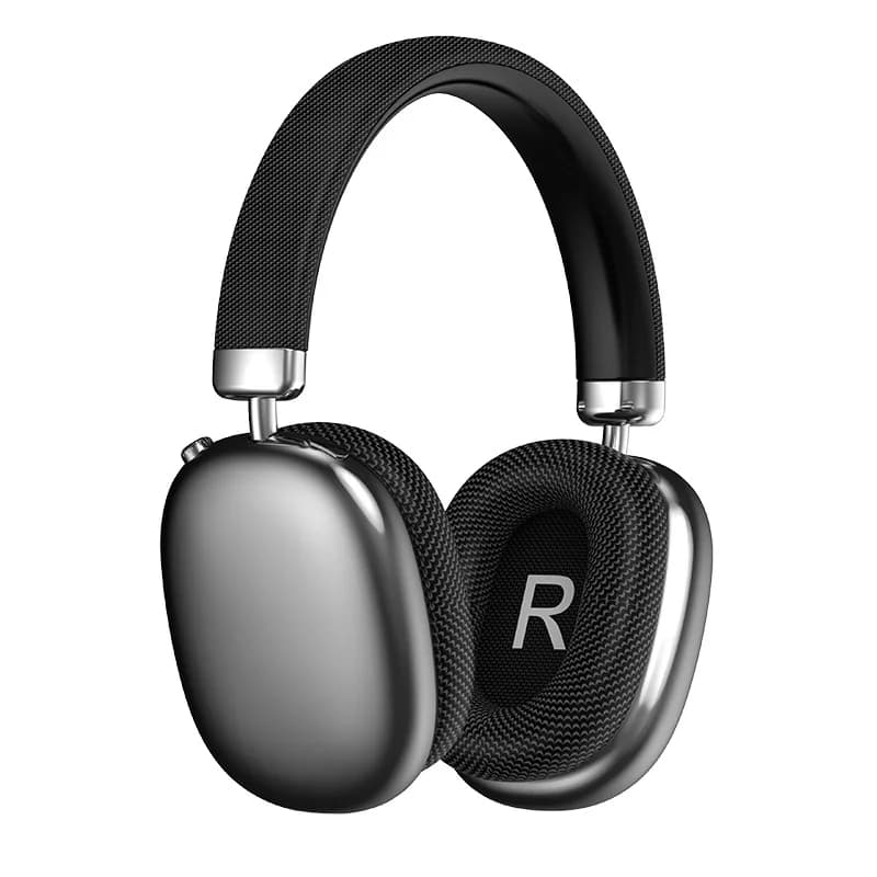 Wireless Over-Ear Headphones with FM Radio and TF Card Slot