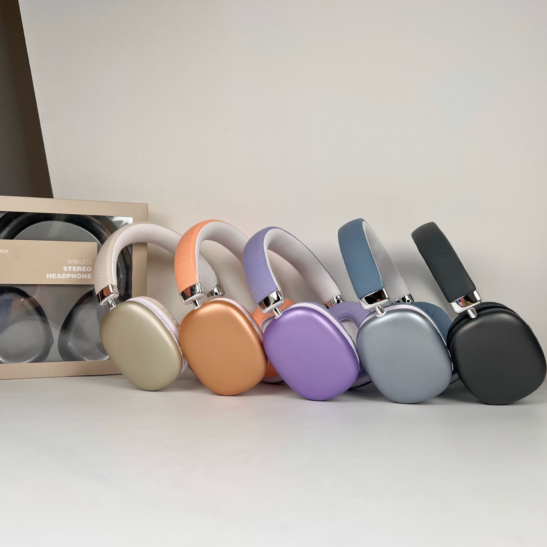 Wireless Over-Ear Headphones with Bluetooth 5.4 and Long Battery Life